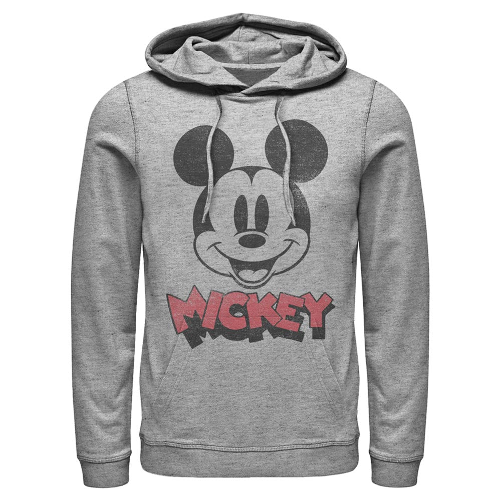 Disney Distressed Retro Mickey Mens Lightweight Hoodie