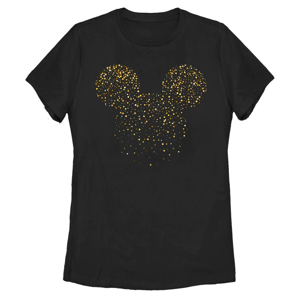Disney Mickey Confetti Fill Womens T Shirt