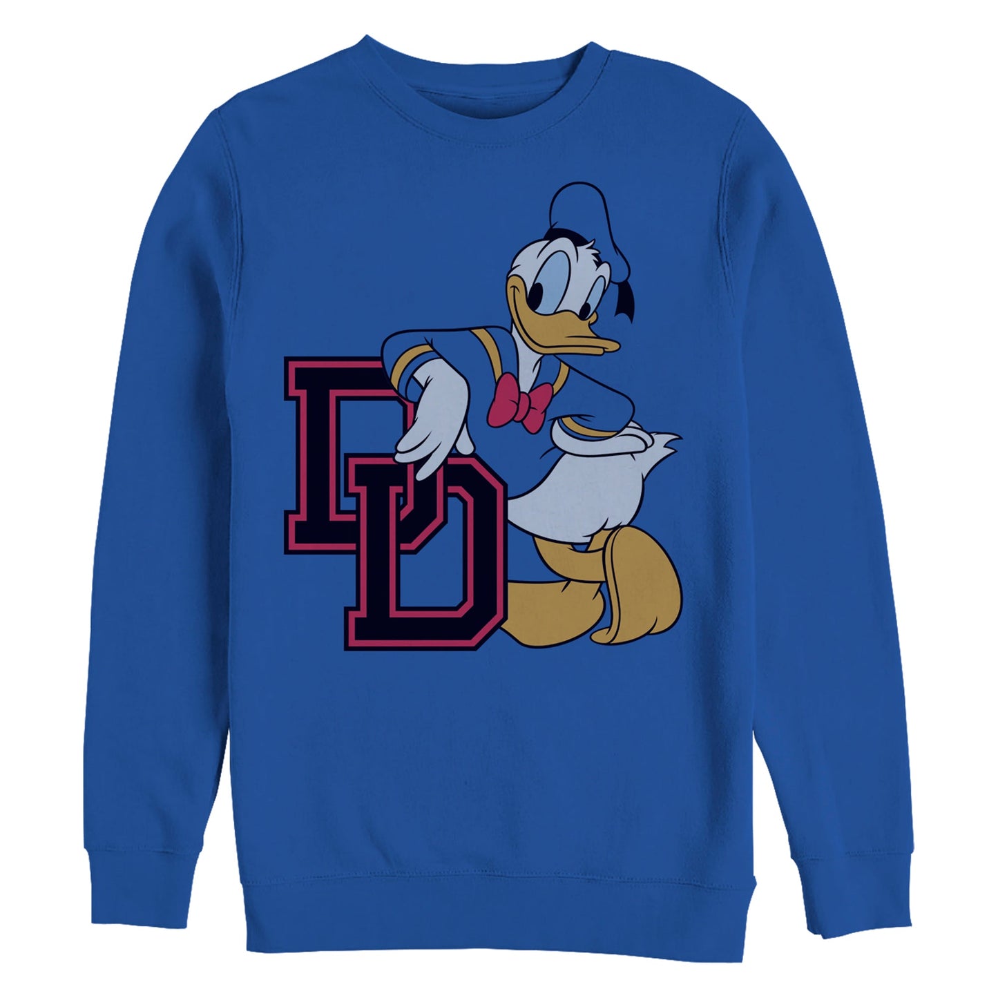 Disney Donald COllege DD Mens Sweatshirt