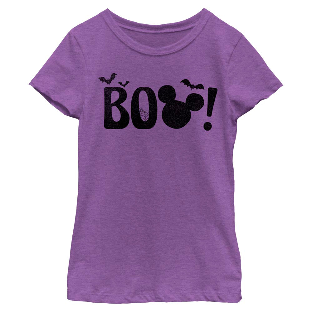 Disney Boo Spooky Mouse Girls Kids T Shirt
