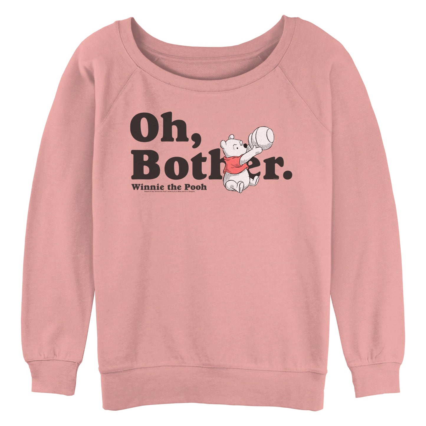 Disney More Bothers Juniors Raglan Pullover