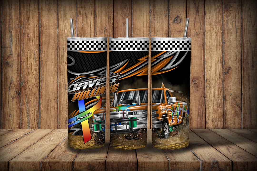 Davis Pulling Full Color Tumblers