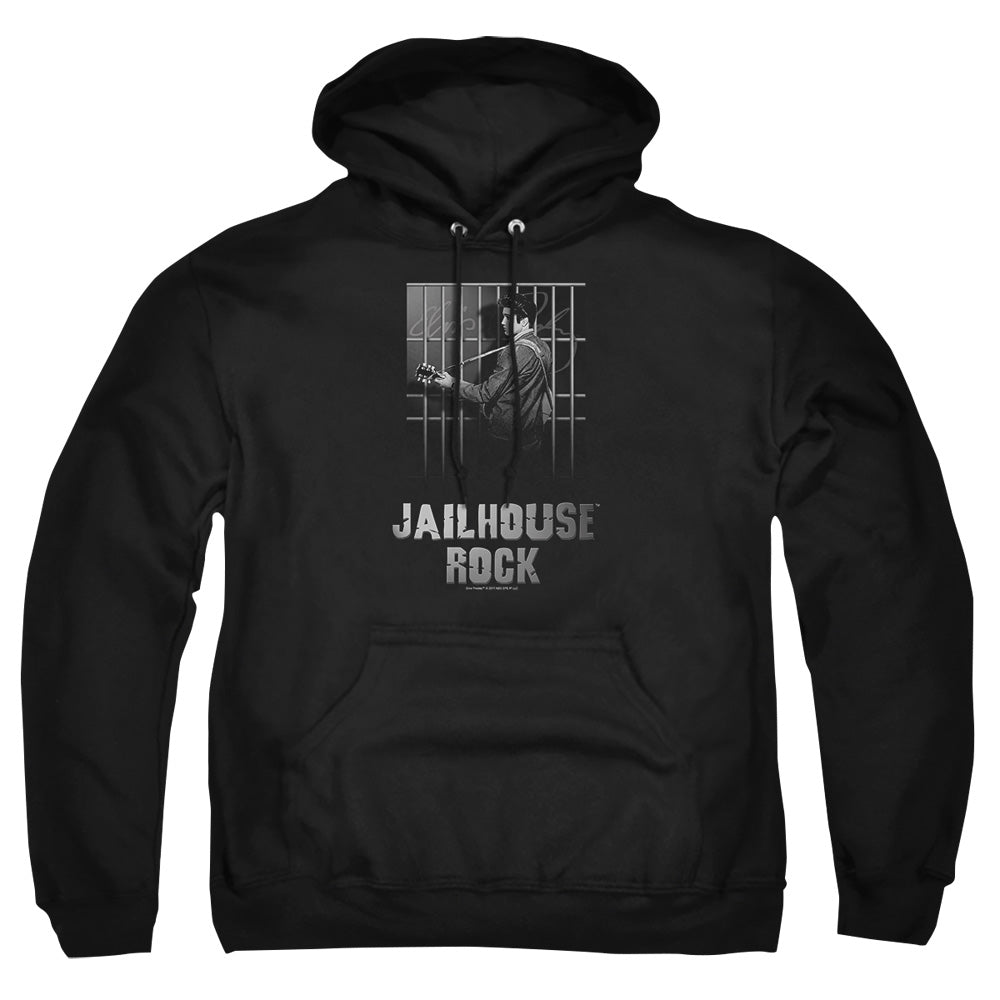 Elvis Presley Jailhouse Rock Mens Hoodie Black Officially Licensed
