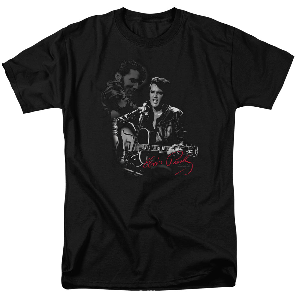 Elvis Presley Show Stopper Mens T Shirt Black Officially Licensed