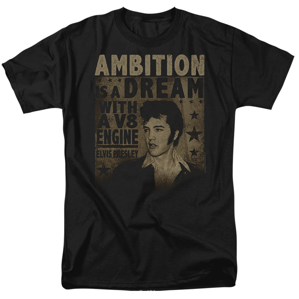 Elvis Presley Ambition Mens T Shirt Black Officially Licensed