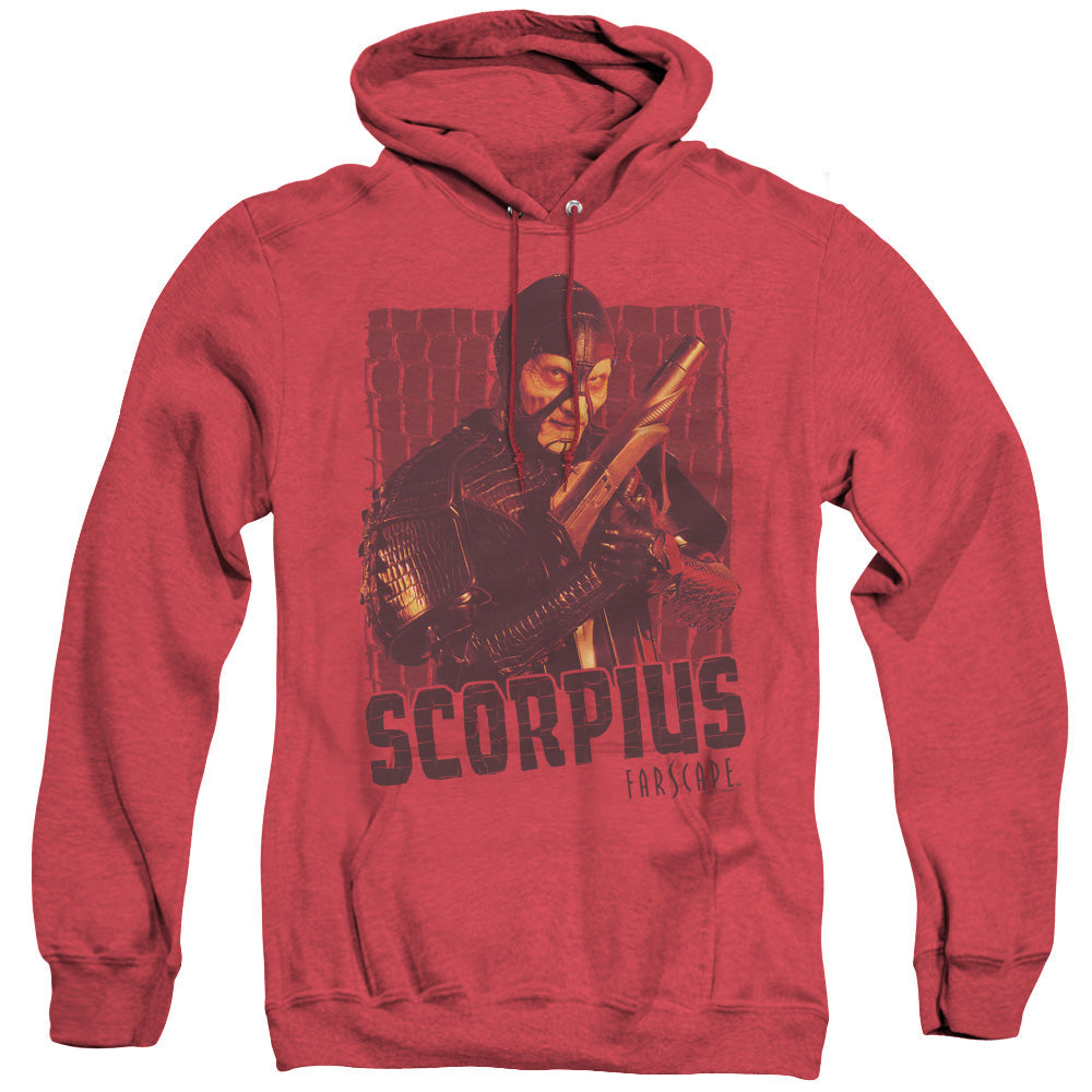 Farscape Scorpius Heather Mens Hoodie Red