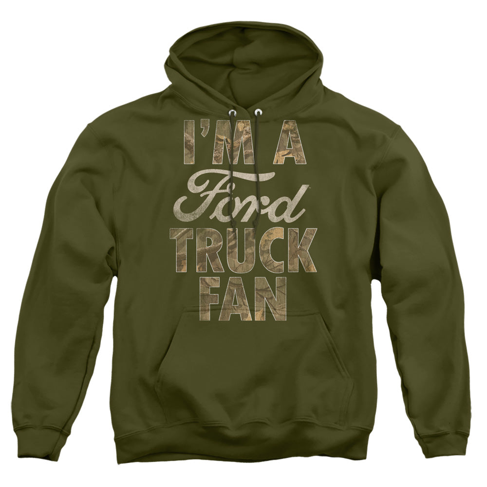 Ford Ford Truck Man Camo Mens Hoodie Military Green Officially Licensed