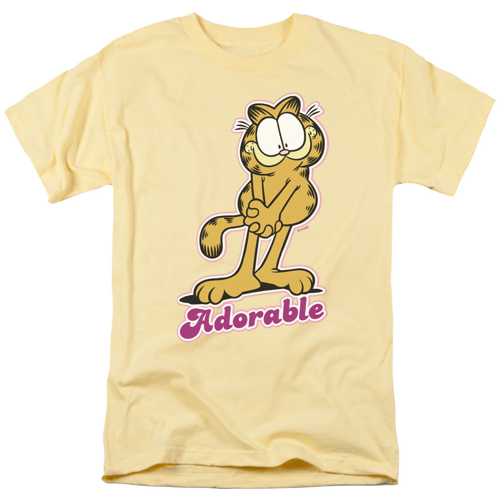 Garfield Adorable Mens T Shirt Banana Officially Licensed