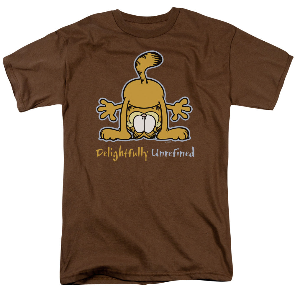 Garfield Delightfully Unrefined Mens T Shirt Coffee Officially Licensed
