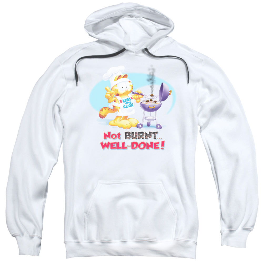 Garfield Well Done Mens Hoodie White