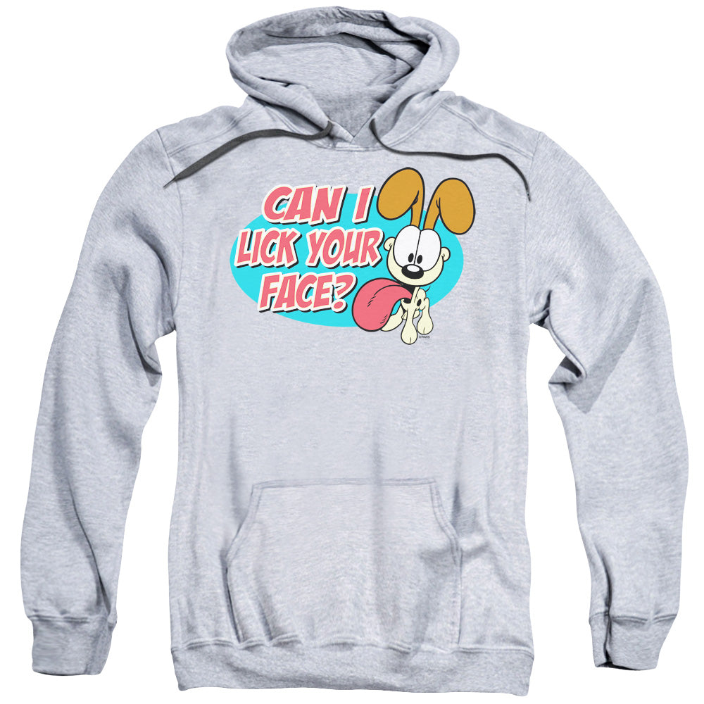 Garfield Question Mens Hoodie Athletic Heather