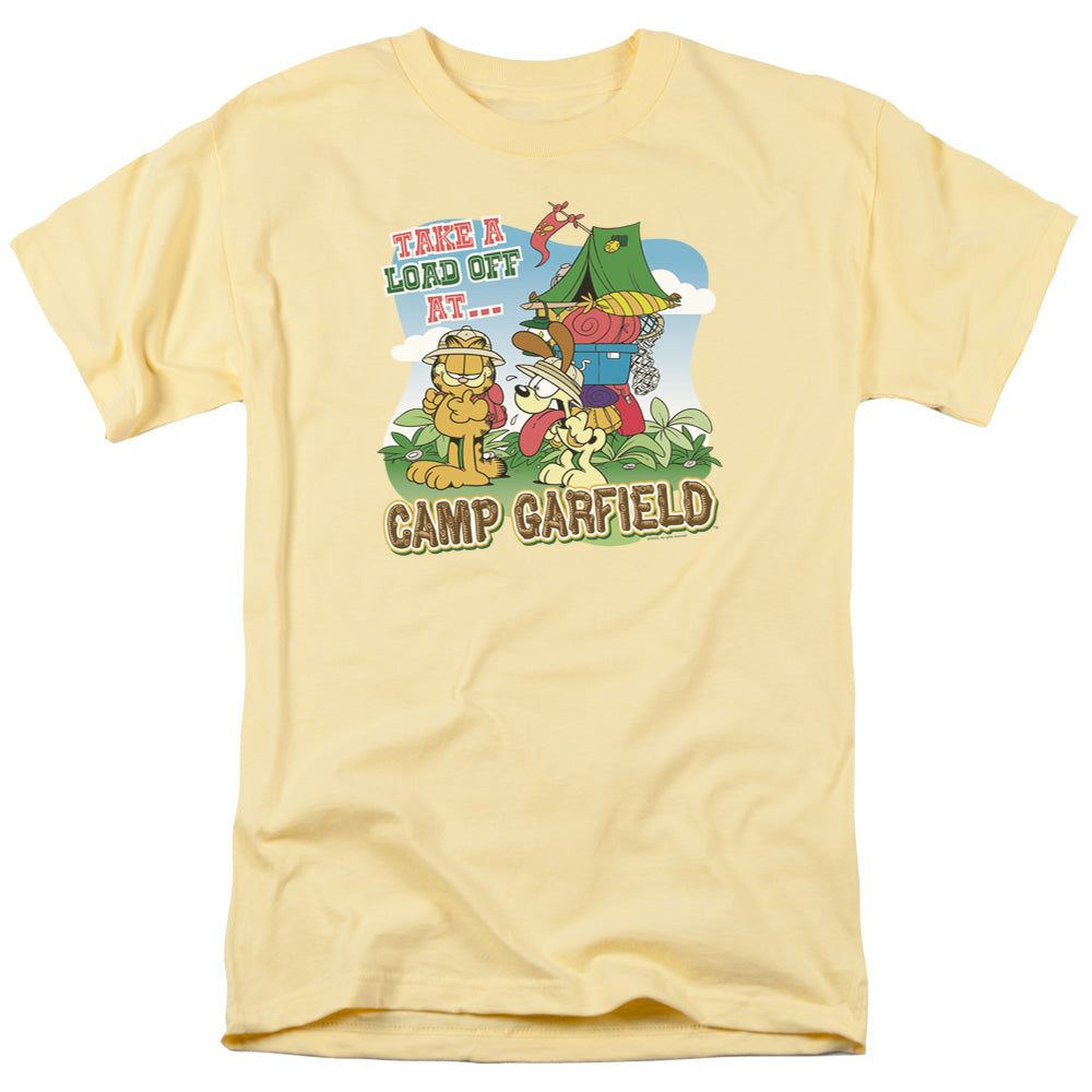 Garfield Camp Garfield Mens T Shirt Banana Officially Licensed