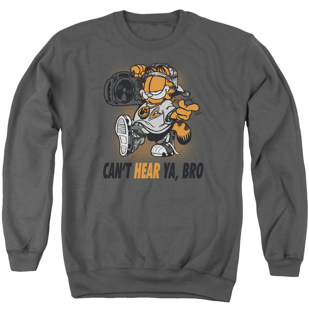 Garfield Oh Snap Mens Crewneck Sweatshirt Charcoal