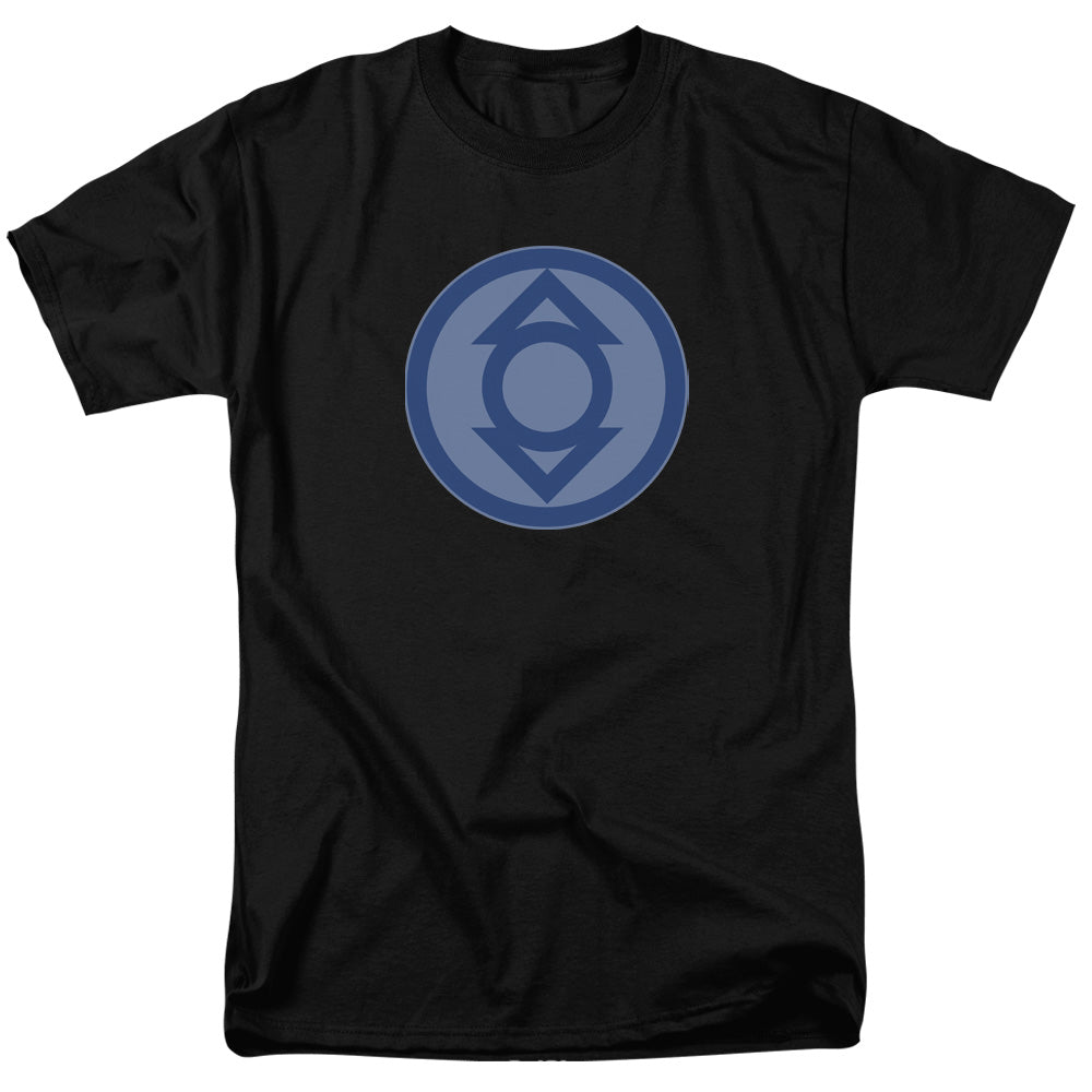 Green Lantern Indigo Symbol Mens T Shirt Black Officially Licensed