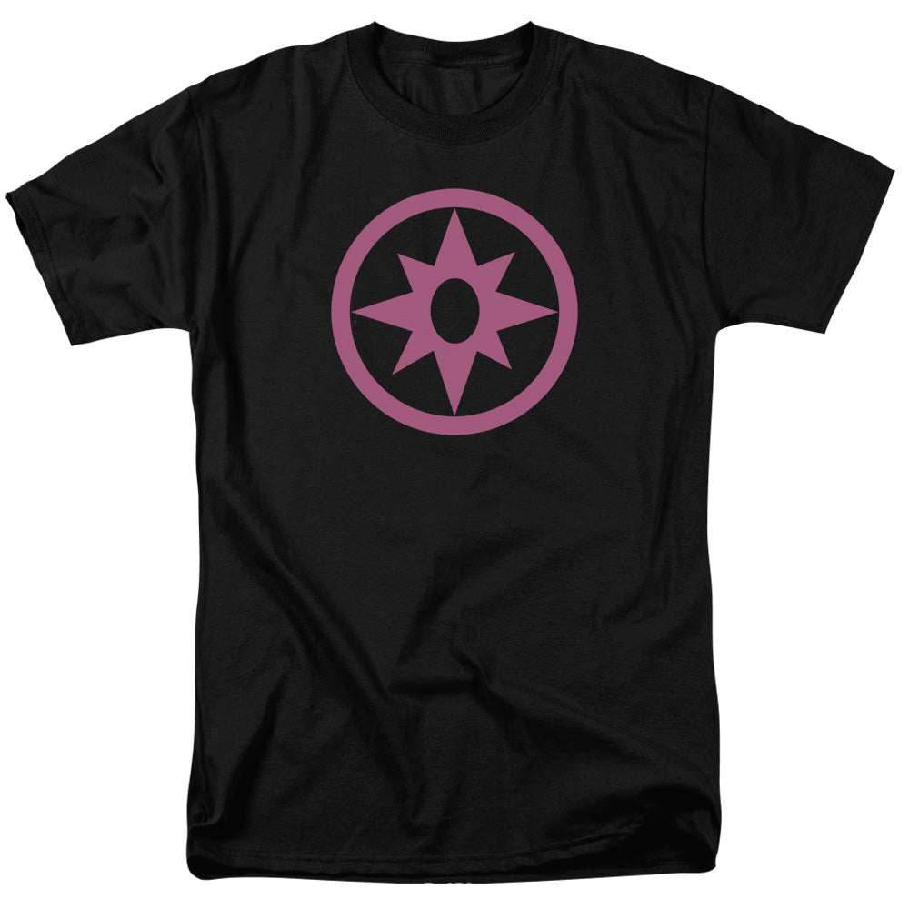 Green Lantern Pink Emblem Mens T Shirt Black Officially Licensed