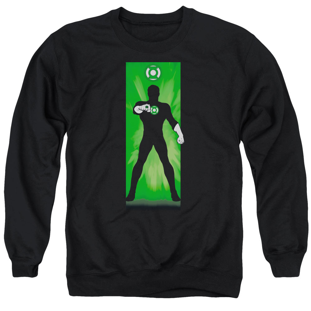 Dc Green Lantern Mens Crewneck Sweatshirt Black