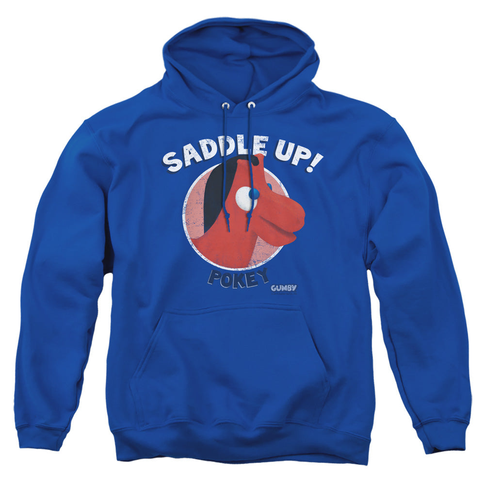 Gumby Saddle Up Mens Hoodie Royal Blue