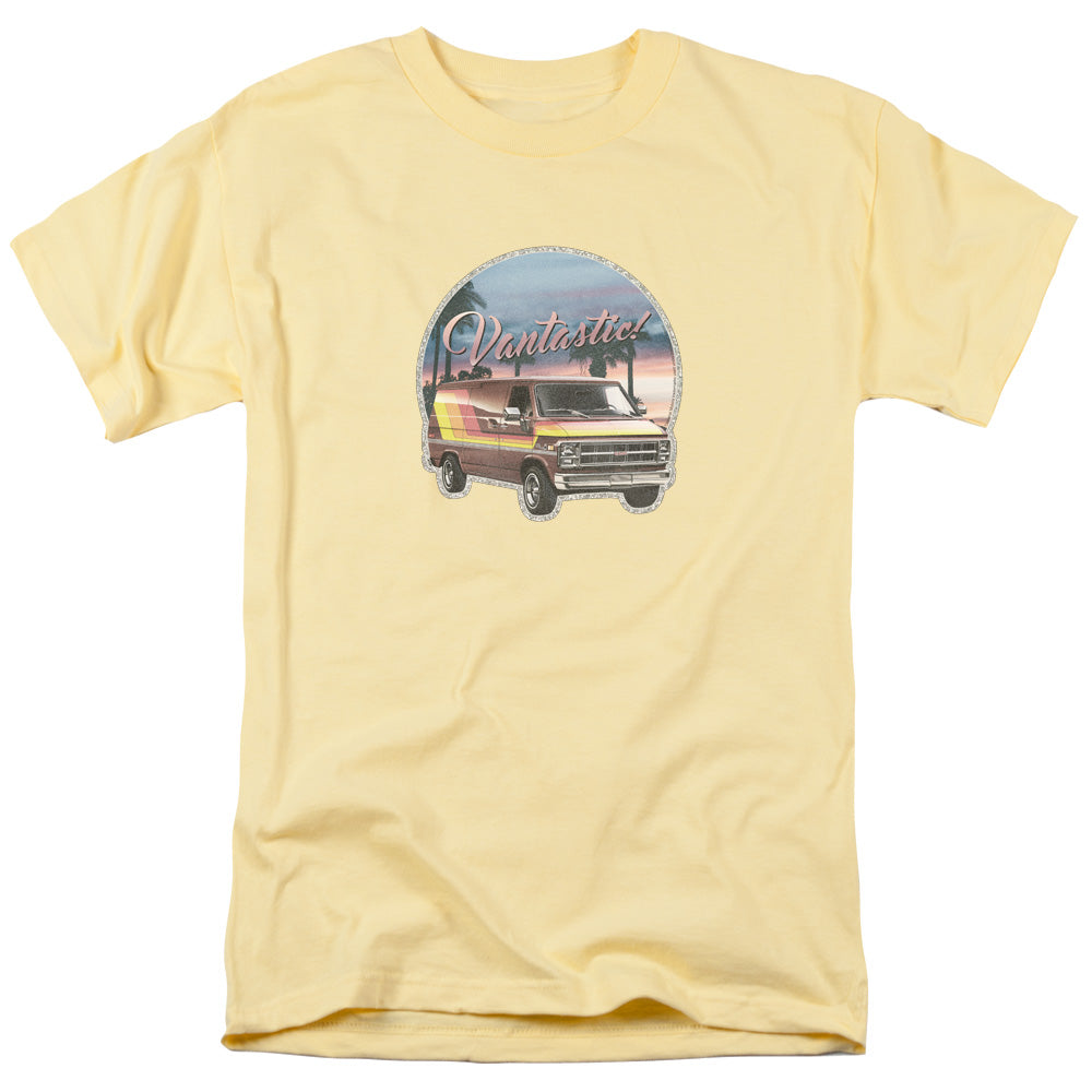 General Motors Company Vantastic Mens T Shirt Banana Officially Licensed