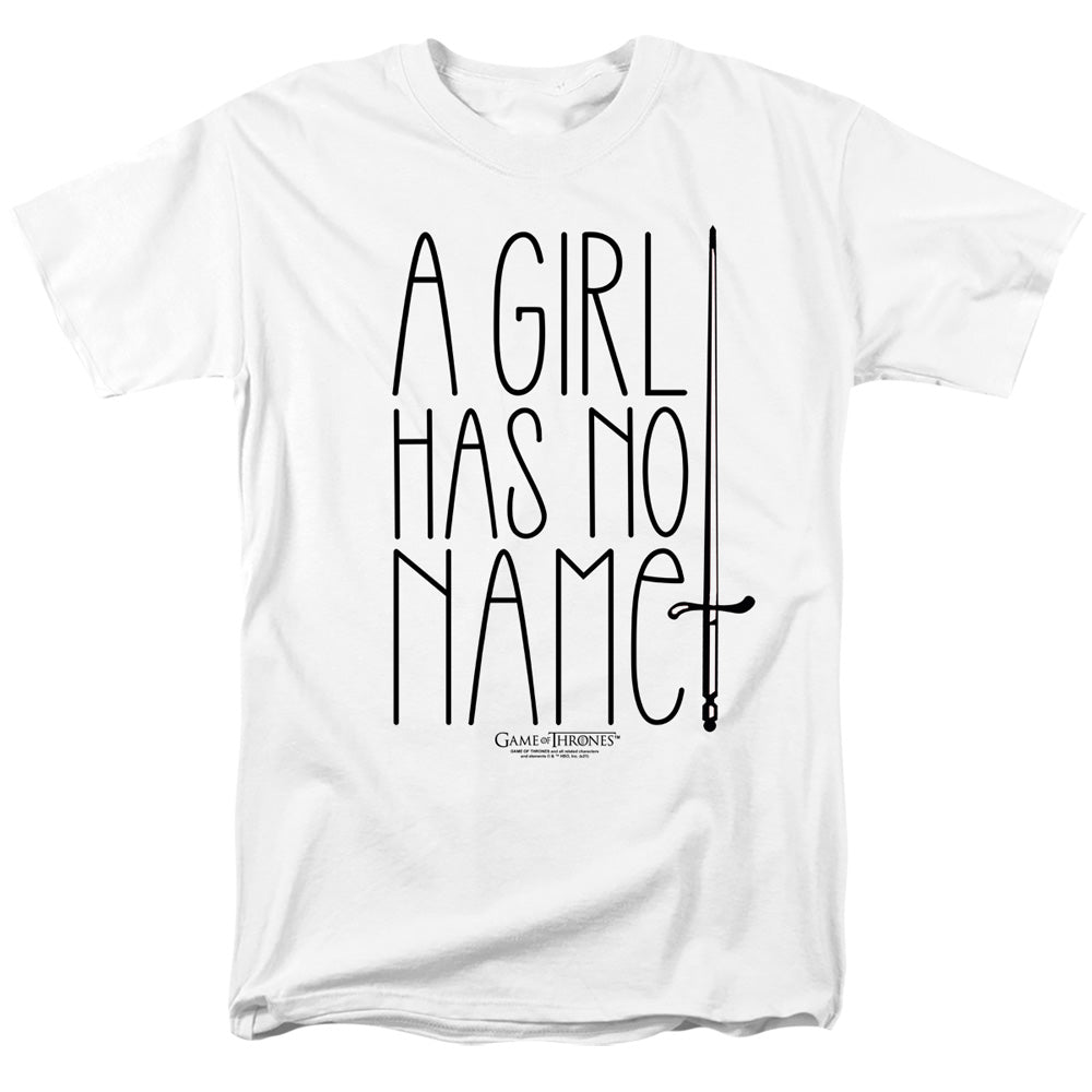 Game Of Thrones No Name Mens T Shirt White Officially Licensed