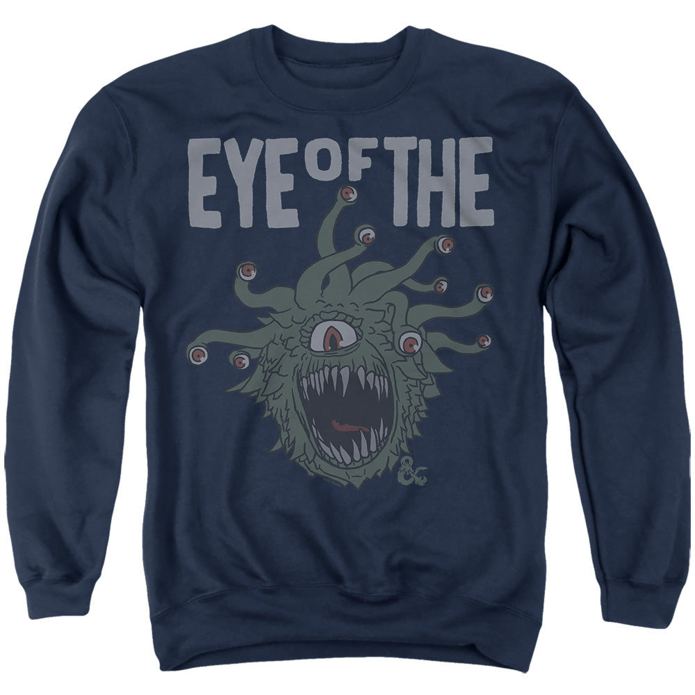Dungeons And Dragons Eye Of The Beholder Mens Crewneck Sweatshirt Navy