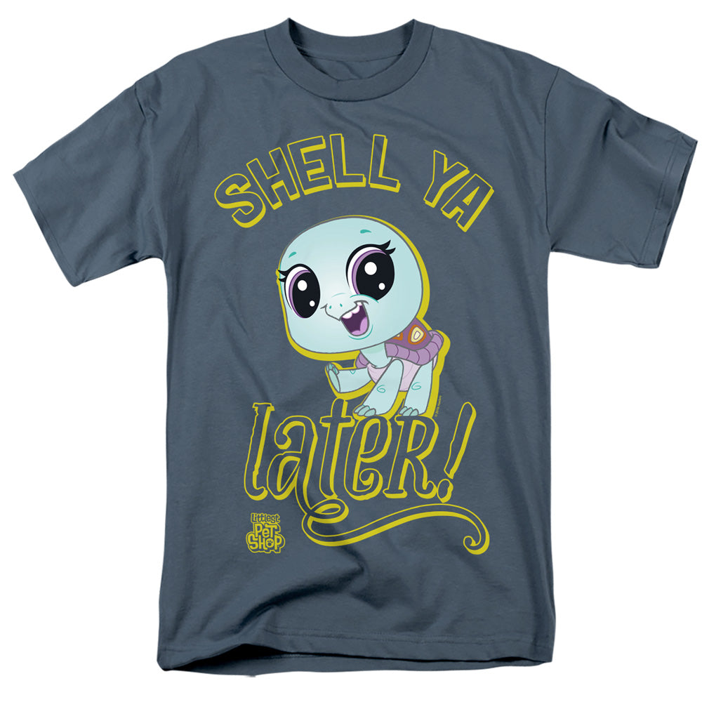 Littlest Pet Shop Shell Ya Later Mens T Shirt Slate Officially Licensed