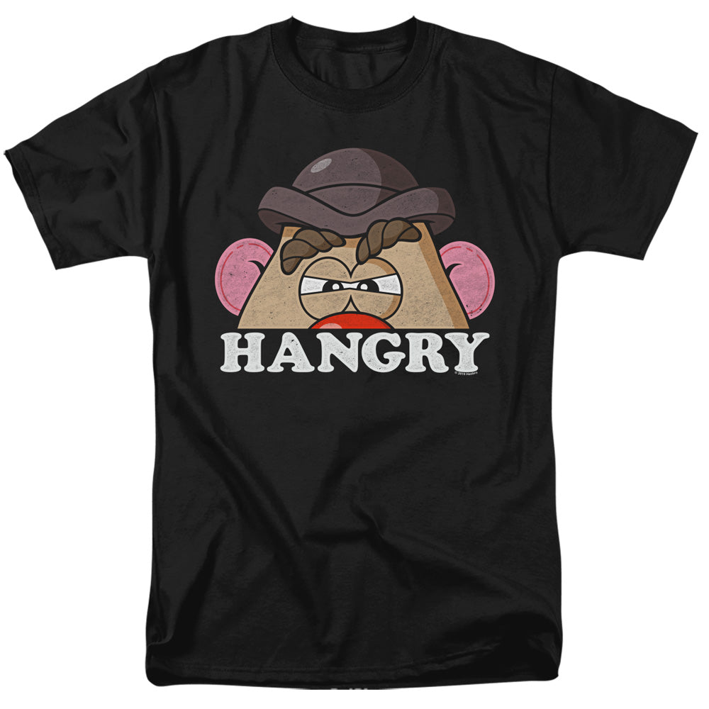 Mr Potato Head Hangry Mens T Shirt Black Officially Licensed