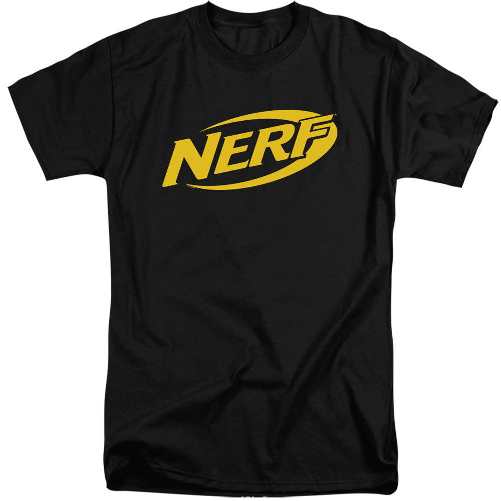 Nerf Logo Mens Tall T Shirt Black Officially Licensed