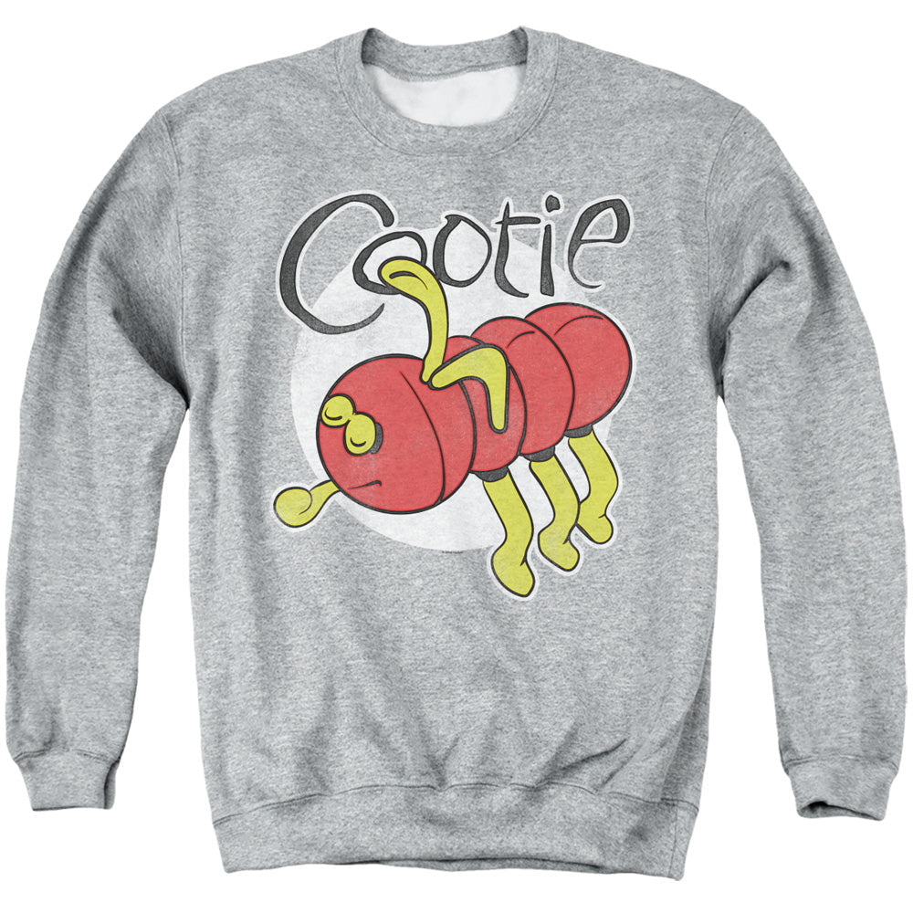 Cootie Cootie Mens Crewneck Sweatshirt Athletic Heather Officially Licensed