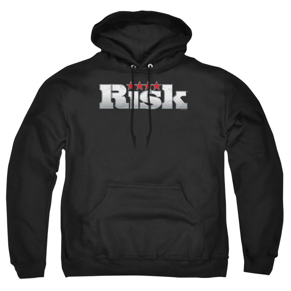 Risk Logo Mens Hoodie Black Officially Licensed