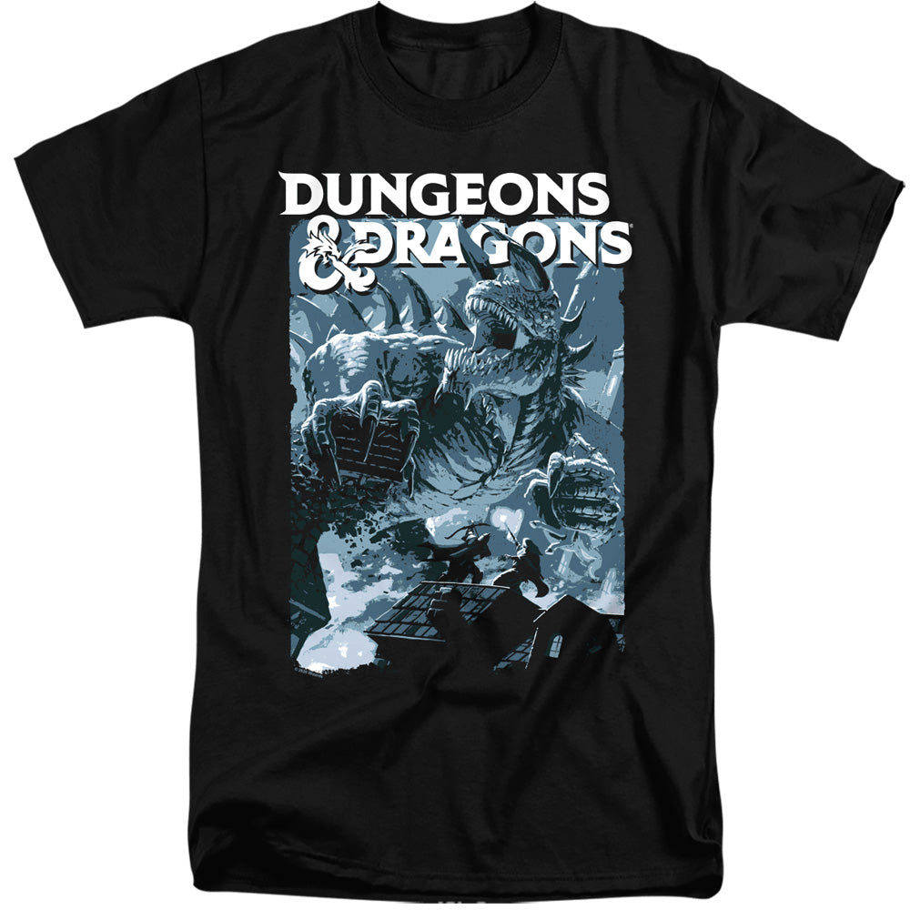 Dungeons And Dragons Tarrasque Mens Tall T Shirt Black Officially Licensed