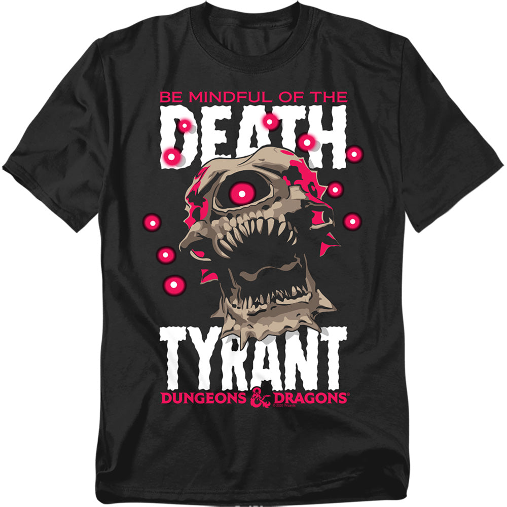 Dungeons And Dragons Death Tyrant Mens T Shirt Black Officially Licensed