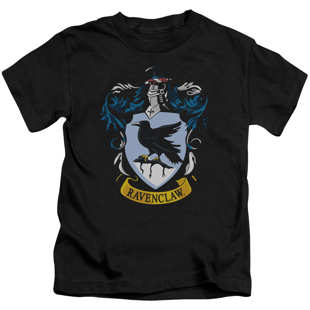Harry Potter Ravenclaw Crest Juvenile Kids Youth T Shirt Black Officially Licensed