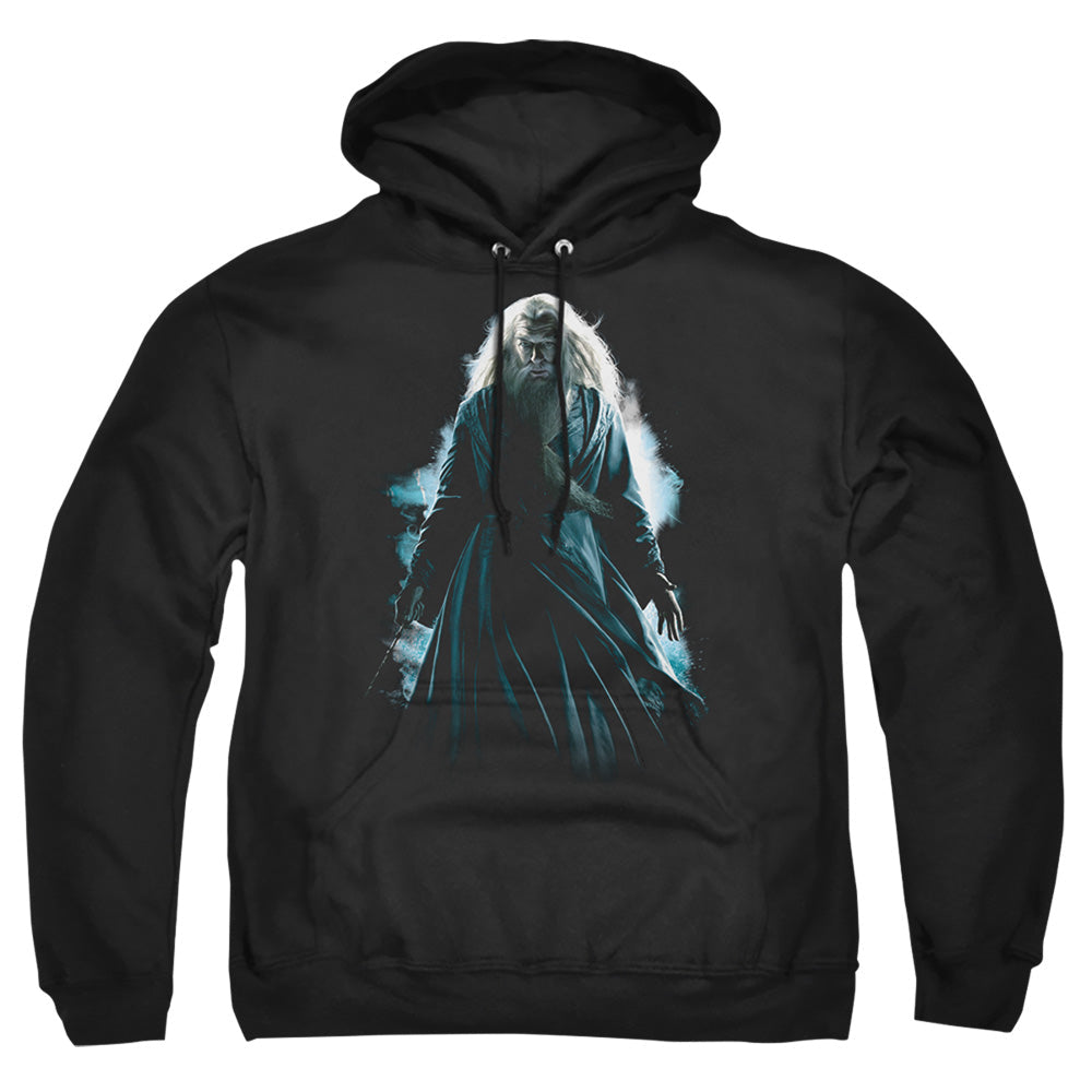 Harry Potter Dumbledore Burst Mens Hoodie Black Officially Licensed