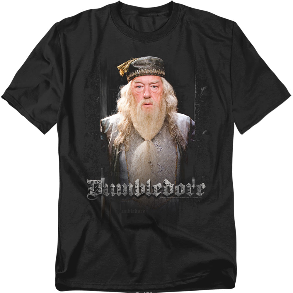 Harry Potter Dumble Doors Mens T Shirt Black Officially Licensed