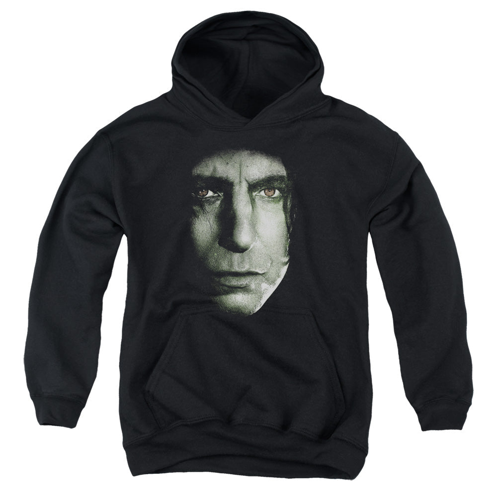 Harry Potter Snape Head Kids Youth Hoodie Black Officially Licensed