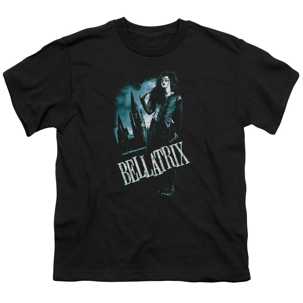 Harry Potter Bellatrix Full Body Kids Youth T Shirt Black Officially Licensed
