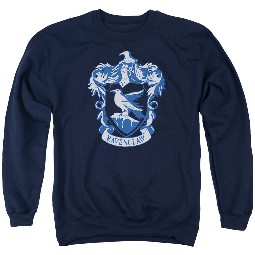 Harry Potter Ravenclaw Crest Mens Crewneck Sweatshirt Navy Blue Officially Licensed