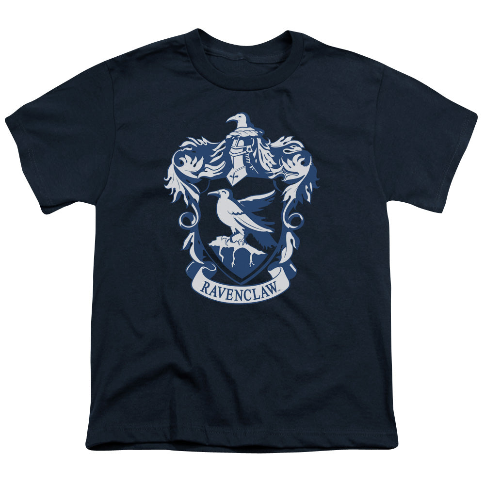 Harry Potter Ravenclaw Crest Kids Youth T Shirt Navy Blue Officially Licensed