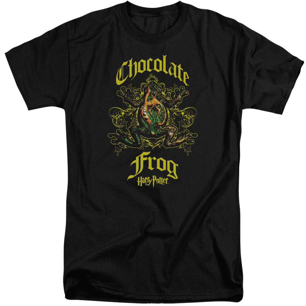 Harry Potter Chocolate Frog Mens Tall T Shirt Black Officially Licensed