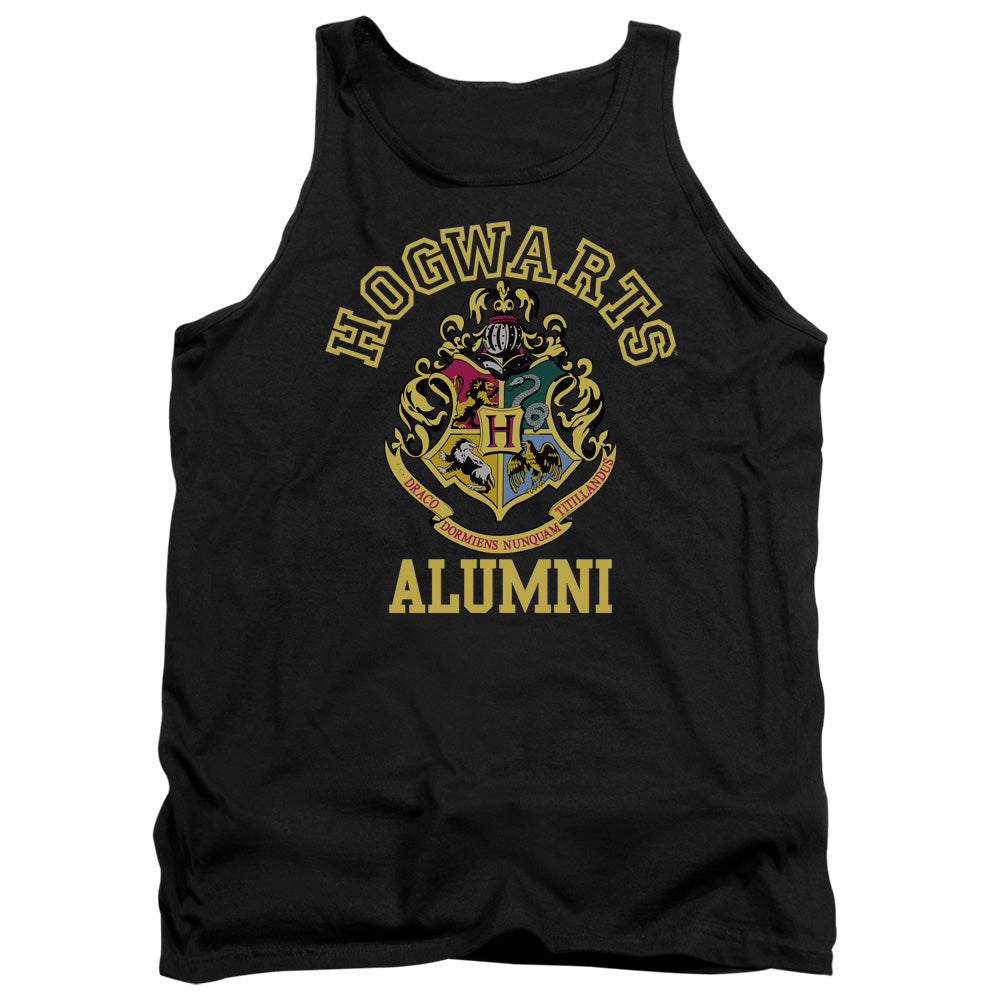 Harry Potter Hogwarts Alumni Mens Tank Top Shirt Black Officially Licensed