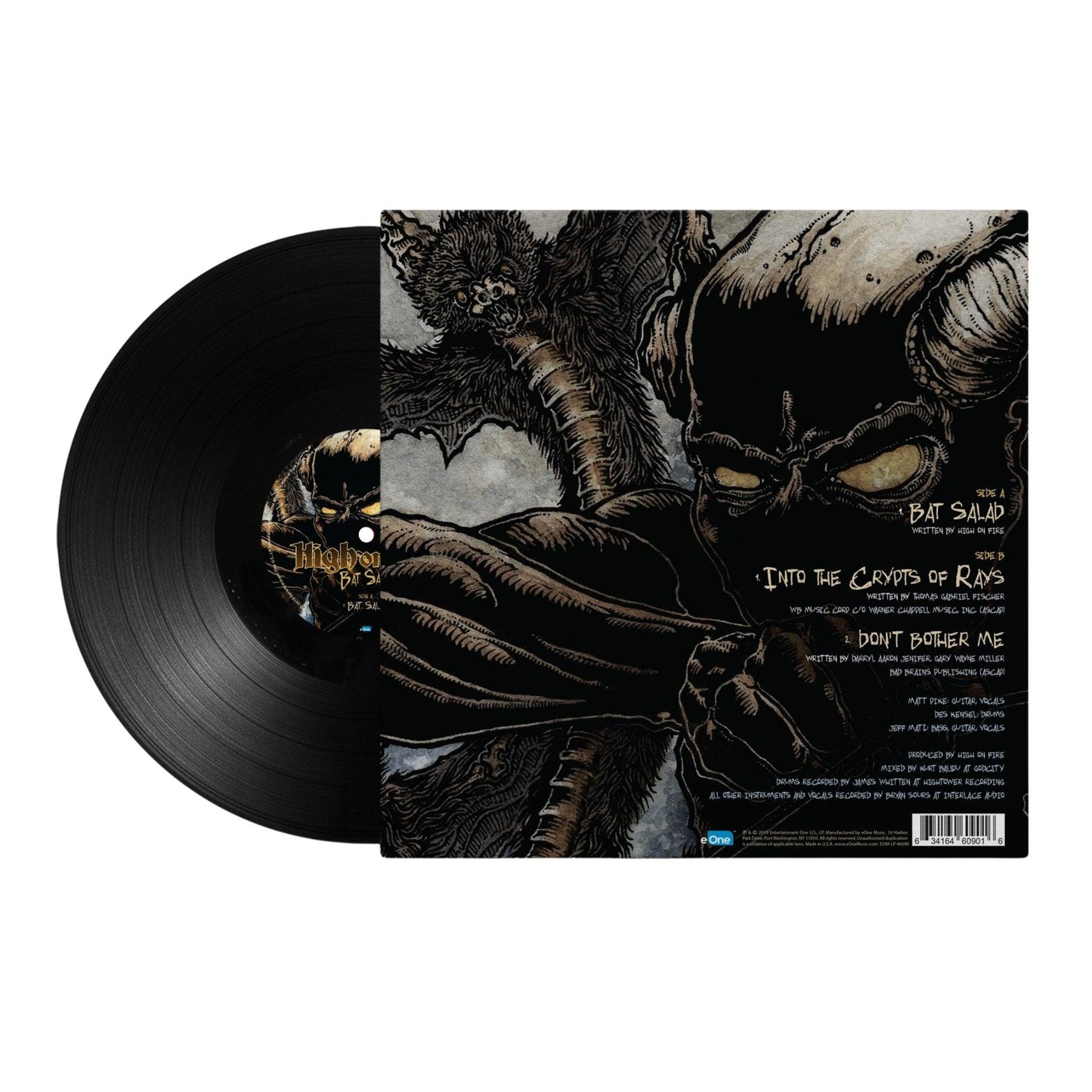 High On Fire - Bat Salad Black Vinyl