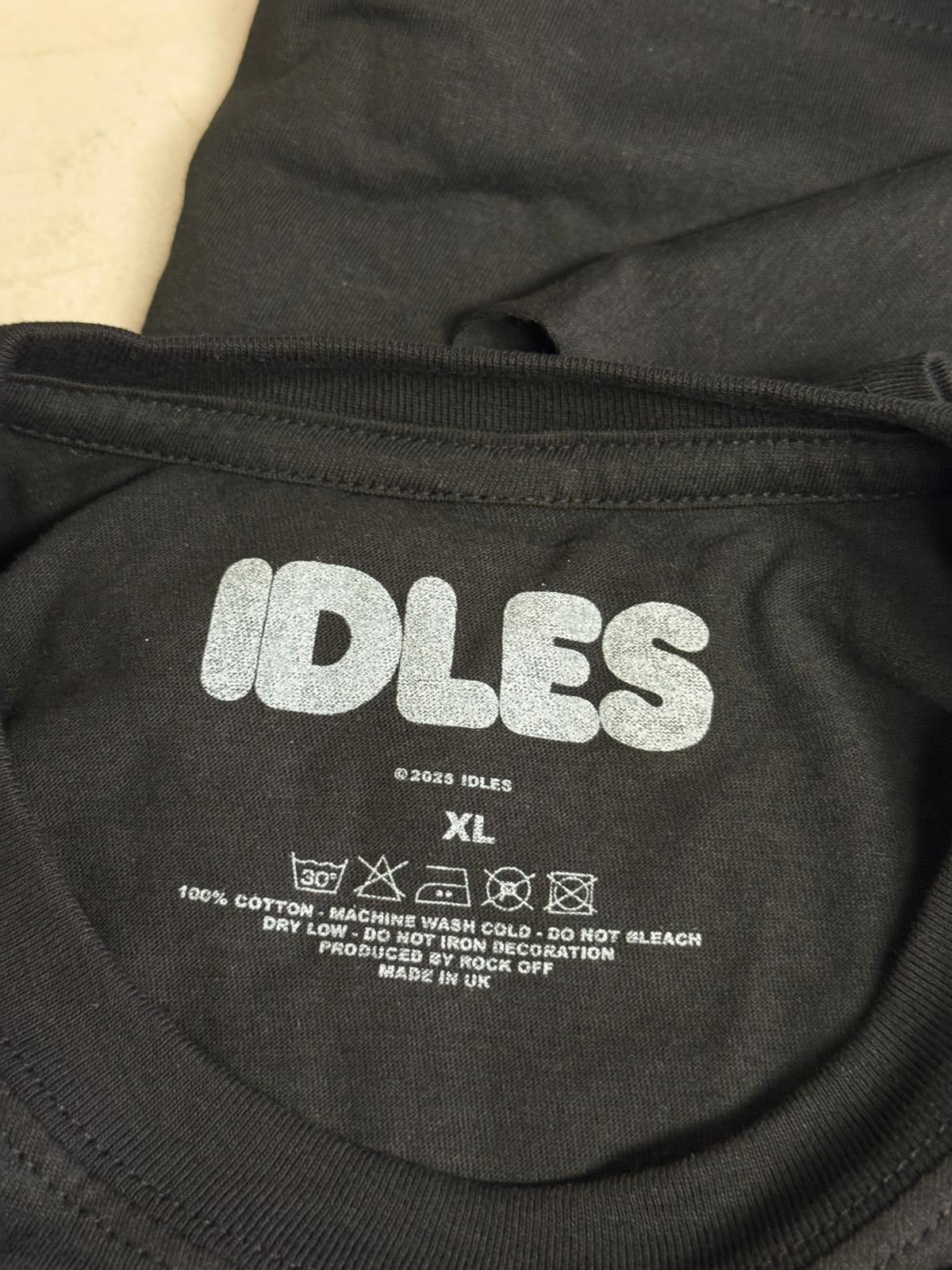 Idles Band Flowers T-shirt Crawler Album Tee