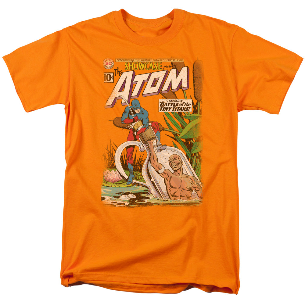 The Atom Showcase #34 Cover Mens T Shirt Orange Officially Licensed