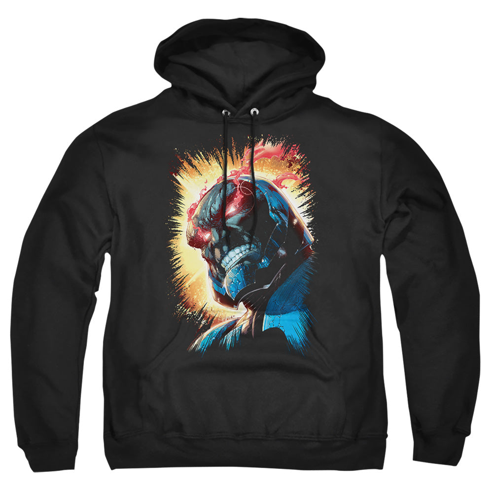 Justice League Of America Darkseid Is Mens Hoodie Black Officially Licensed