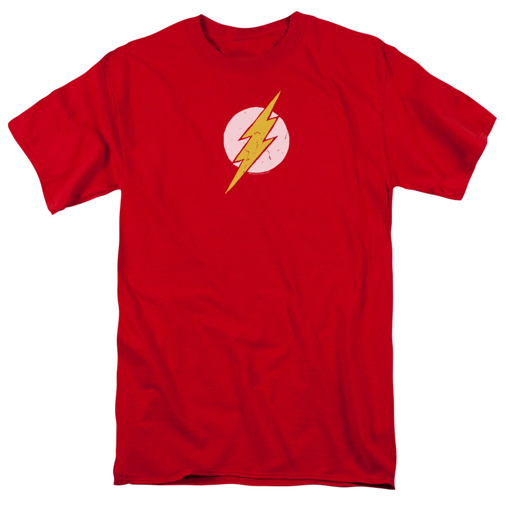 Justice League Rough Flash Mens T Shirt Red Officially Licensed