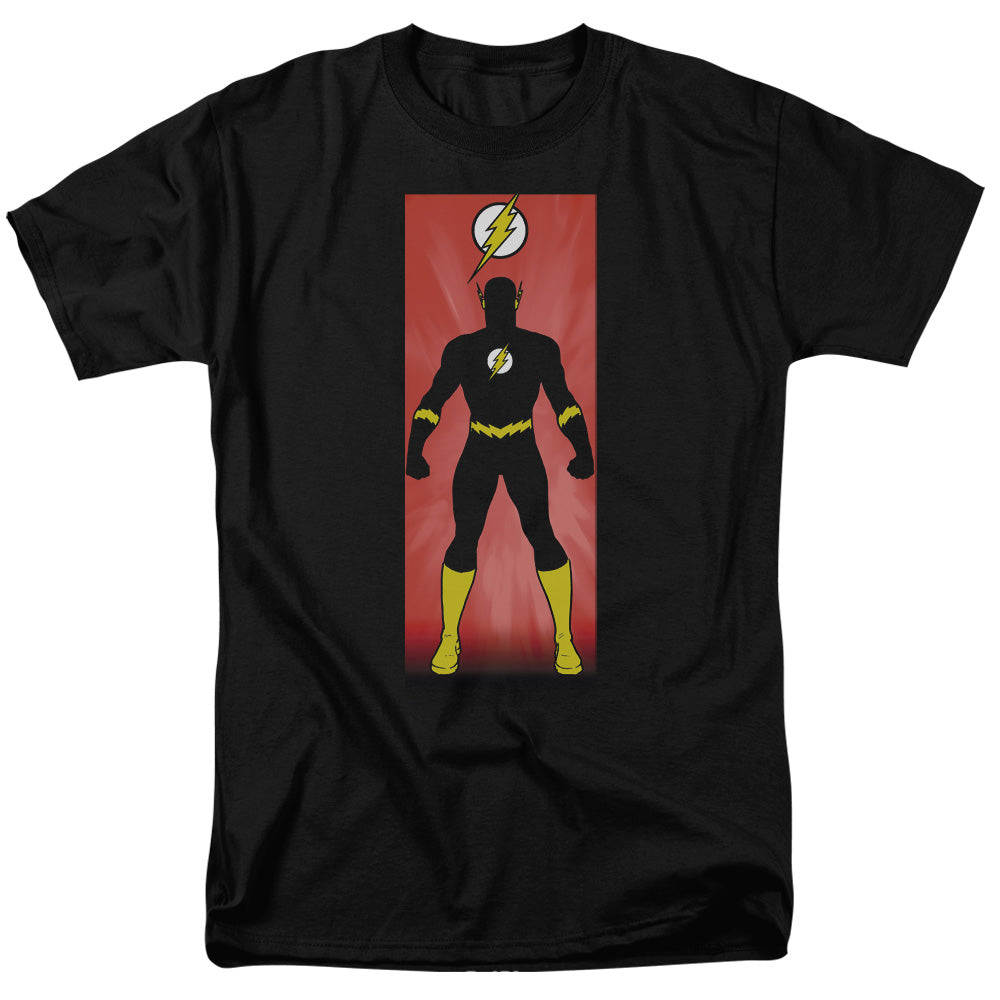 Justice League Of America Flash Block Mens T Shirt Black Officially Licensed