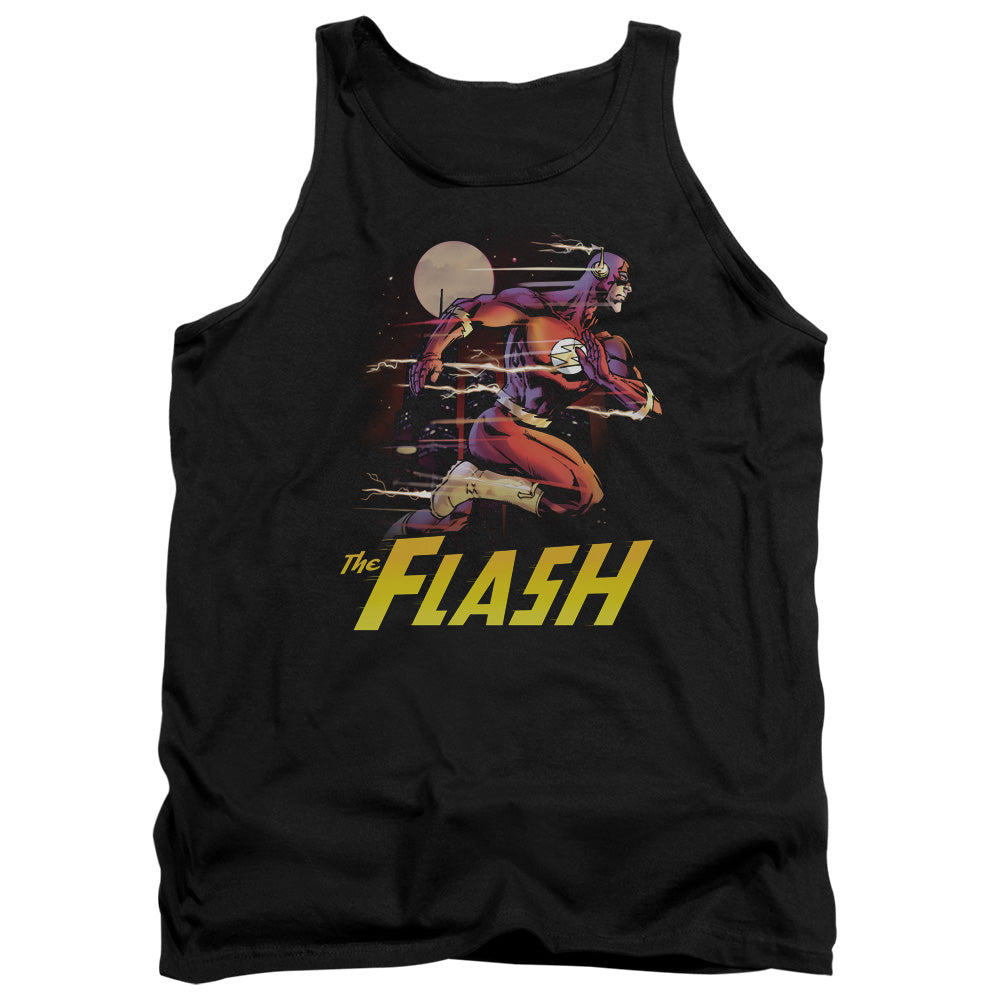 Justice League City Run Mens Tank Top Shirt Black Officially Licensed