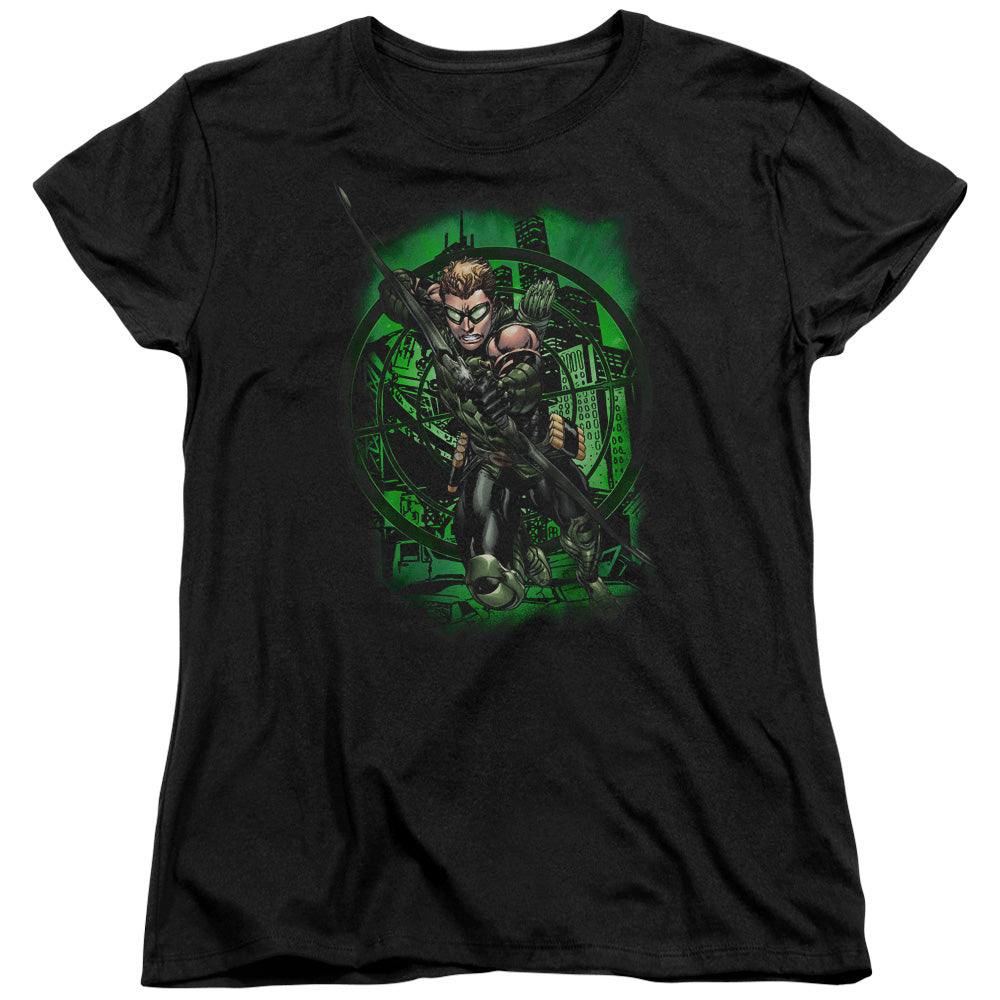 Justice League in My Sight Womens T Shirt Black Officially Licensed