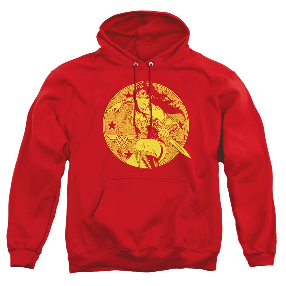 Justice League Of America Young Wonder Mens Hoodie Red Officially Licensed