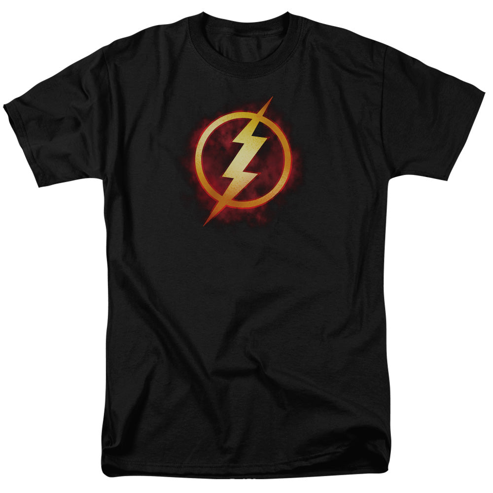 Justice League Of America Flash Title Mens T Shirt Black Officially Licensed